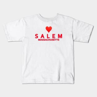 Salem Massachusetts Kids T-Shirt